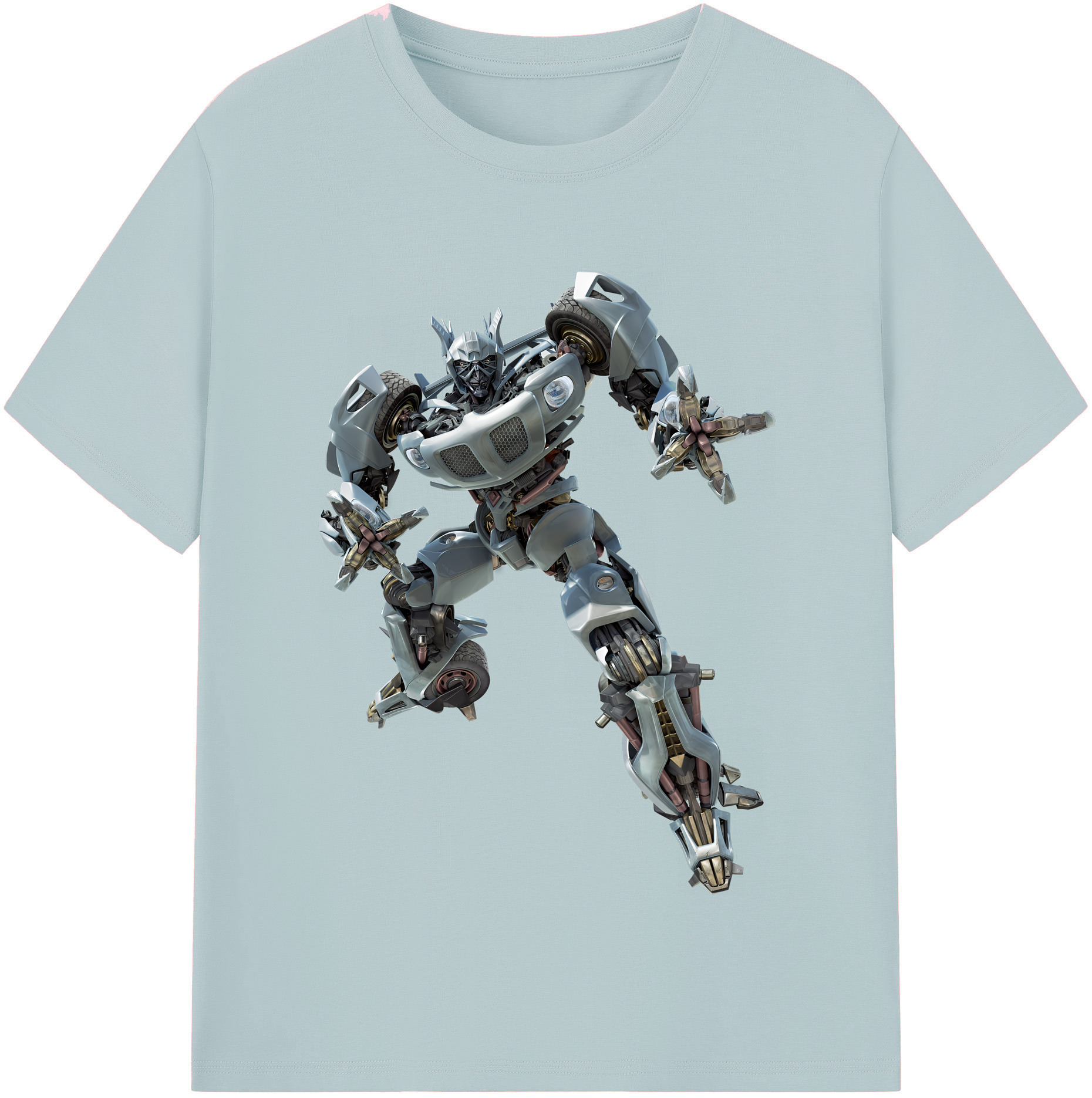 （画像用） Transformers トランスフォーマー 綿100％半袖Tシャツ（フロントプリント）